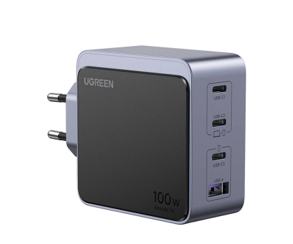 Ładowarka i akumulator UGREEN Nexode Air S 100W, 3x USB-C, USB szara